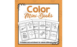 Color Mini Books – Preschool Learning Worksheets