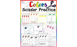 Colors Scissors Practice