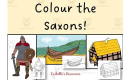 Colour the Saxons