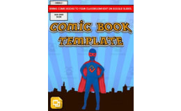 Comic Book Template (Editable in Google Slides)