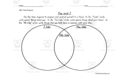 Compare and Contrast You and I Graphic Organizer