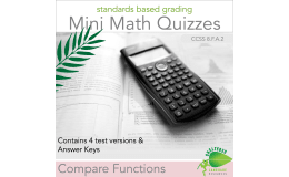 Compare Functions Quiz - Multiple Versions