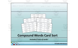 Compound Words Card Sort
