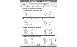 Kindergarten Language Arts Practice Test – Skills