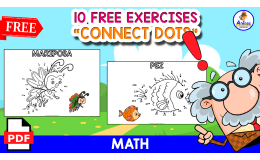 CONNECT DOTS | 10 PICTURES IN SPANISH