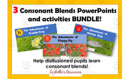 Consonant Blends PowerPoint BUNDLE!