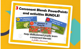 Consonant Blends PowerPoint BUNDLE!