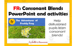Consonant Blends PowerPoint: FR