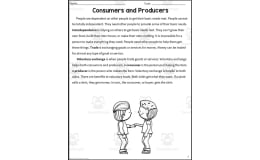 Consumers and Producers Reading Packet