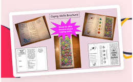 Coping Skills Brochure and SEL coloring pages