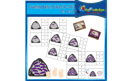 Counting Bats in Caves Clip Cards (0-10) - EBO