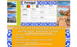 Country Study Research Project - Portugal - Southern Europe