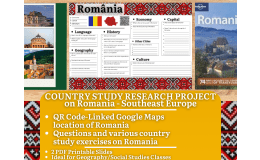 Country Study Research Project - Romania - Southeast Europe