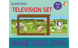 Craft Pack: Make A Television Set (4 years +)