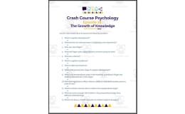 Crash Course Psychology #18: The Growth of Knowledge