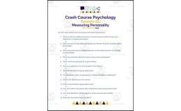 Crash Course Psychology #22: Measuring Personality