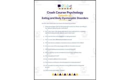 Crash Course Psychology #33: Eating and Body Dysmorphic Disorders