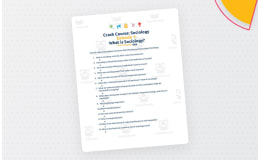 Crash Course Sociology Episode Worksheet | 1 - What is Sociology?
