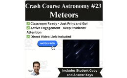 CrashCourse ASTRONOMY Video Worksheet #23: Meteors