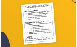 Creative Writing Checklists