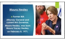 Current Massachusetts Governor, U.S. Senators & Representatives (BIO PPT Bundle)