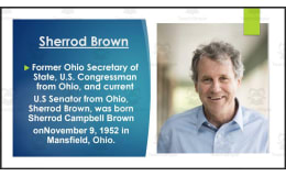 Current Ohio Senators and Representatives (BIO PPT Bundle)