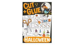 Cut & Glue: Halloween