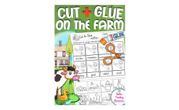 Cut & Glue: On the Farm