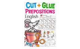 Cut & Glue: Prepositions