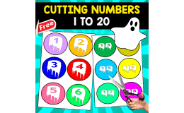 CUTTING NUMBERS 1 TO 20 | GHOST VERSION