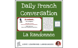 Daily French Conversations - La Randonnée - Intermediate Lesson Plan