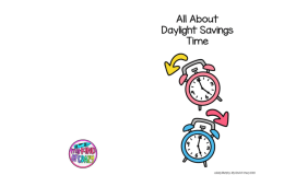 Daylight Savings Time – Adapted Book for Special Ed
