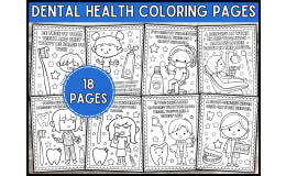 Dental Health Coloring Pages | Dental Hygiene Colorig Pages