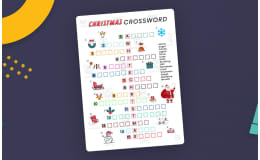 Differentiated Christmas crossword for ESL learners