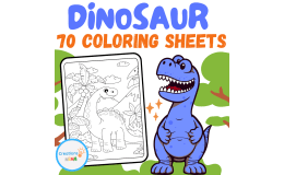 Dinosaur Coloring Pages for Preschoolers