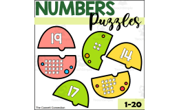 Dinosaur Number Puzzles 1-20