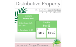 Distributive Property - Digital Practice & Mini Lesson