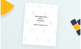 Dolch Sight Words, Phrases & Sentences Packet