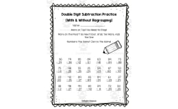 Double Digit Subtraction Practice