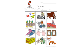 Dr. Seuss OX Word Family Worksheet