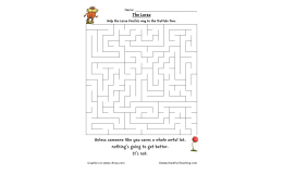 Dr. Seuss The Lorax Maze