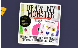 Draw My Monster – Fun ESL Game for Young Learners