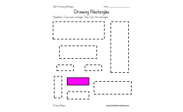 Drawing Rectangles Worksheet