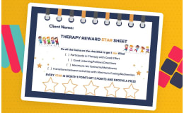 Early Intervention Reward Chart