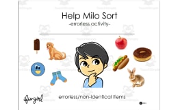 Early Sorting/Grouping activity - Identical and Non-identical items
