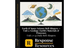 Earth & Space Science Bell Ringers Unit 2 - 45 Warm-Ups (6-8)