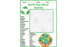 Earth Day Search 2nd 3rd 4th 5th Grade Worksheet Activity