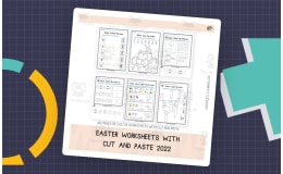 Easter Cut and Paste Worksheets – PreK to Grade 2