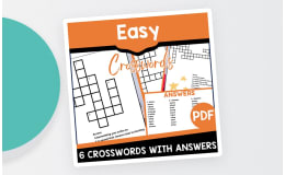 Easy Crosswords for Kids – Vocabulary Puzzle Series
