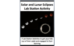 Eclipse - Solar and Lunar - 7 Engaging Lab Station Activities